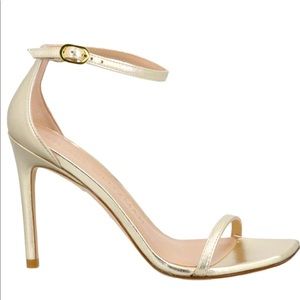 Stuart Weitzman Nudist Heel Sandals